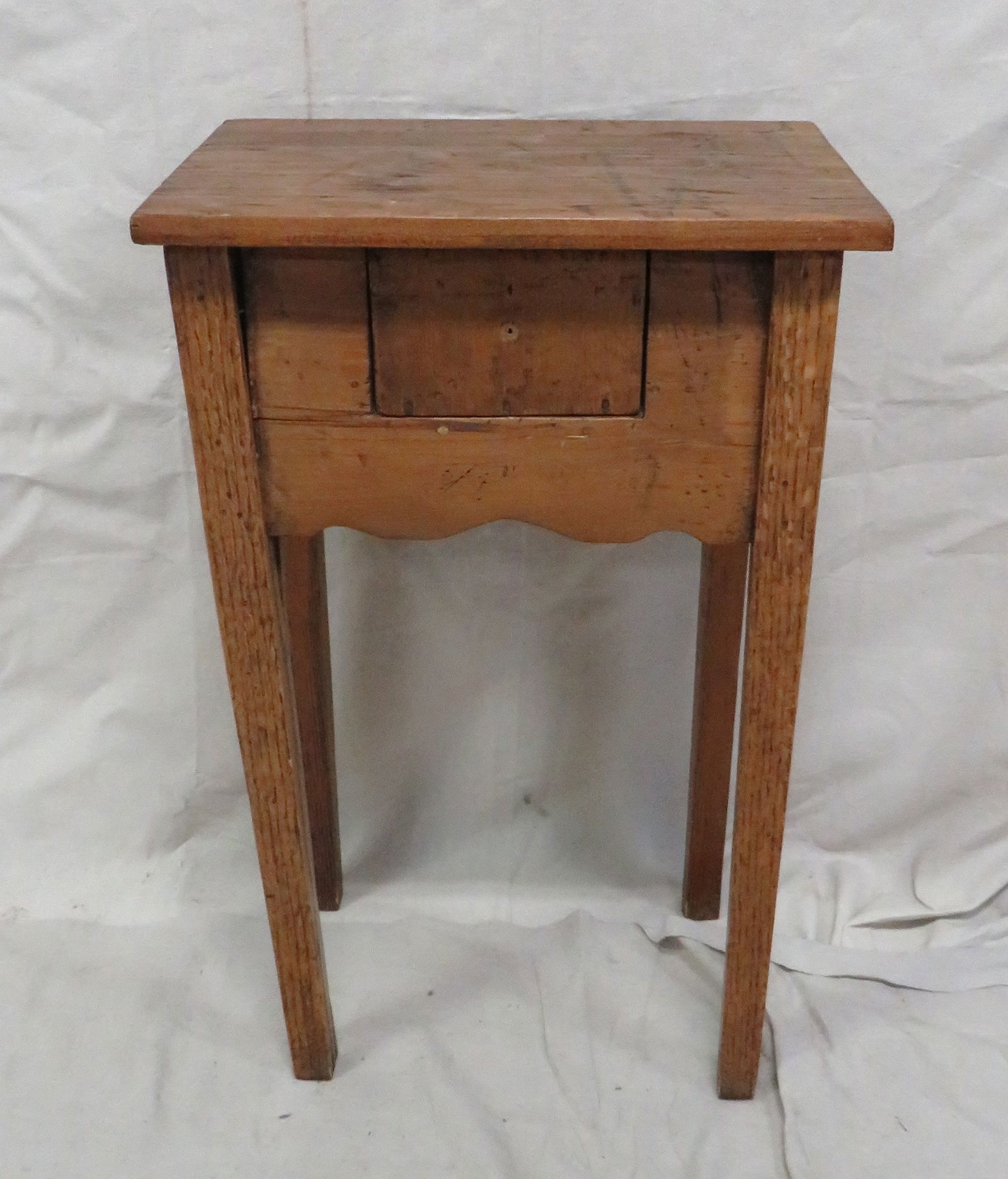 Antique Primitive One Drawer Table (1 of 3)