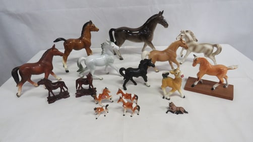 Vintage Collection Porcelain Horse Figures