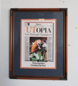 Vintage Vols "UTOPIA" Print
