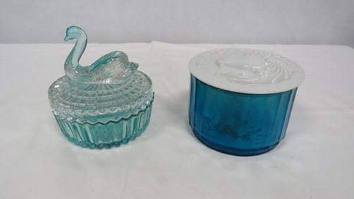 Vintage Corday & Jennette Powder Jars