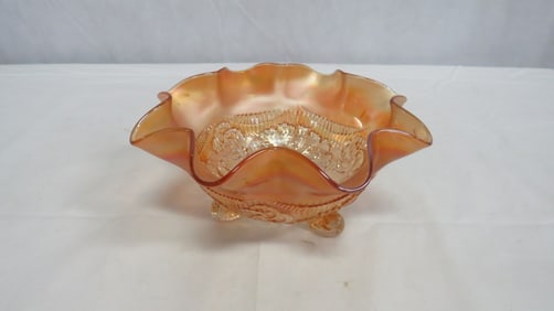 Northwood Carnival Glass Rosette & Ruffles & Rings