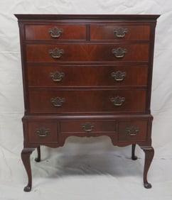 Antique Philadelphia Highboy Chest on Chest