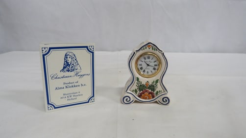 Christiaan Huygens Delft Miniature Clock