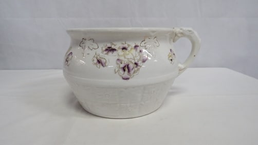 Antique Porcelain Chamber Pot