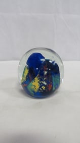 Vintage Art Glass Paperweight