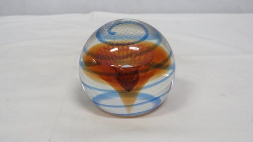 Caithness Glass Paperweight "Inner Circle"