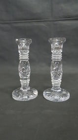 Vintage Cut Crystal Candlesticks