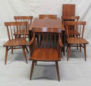 Mid Century Willett Cherry Dining Table & Chairs