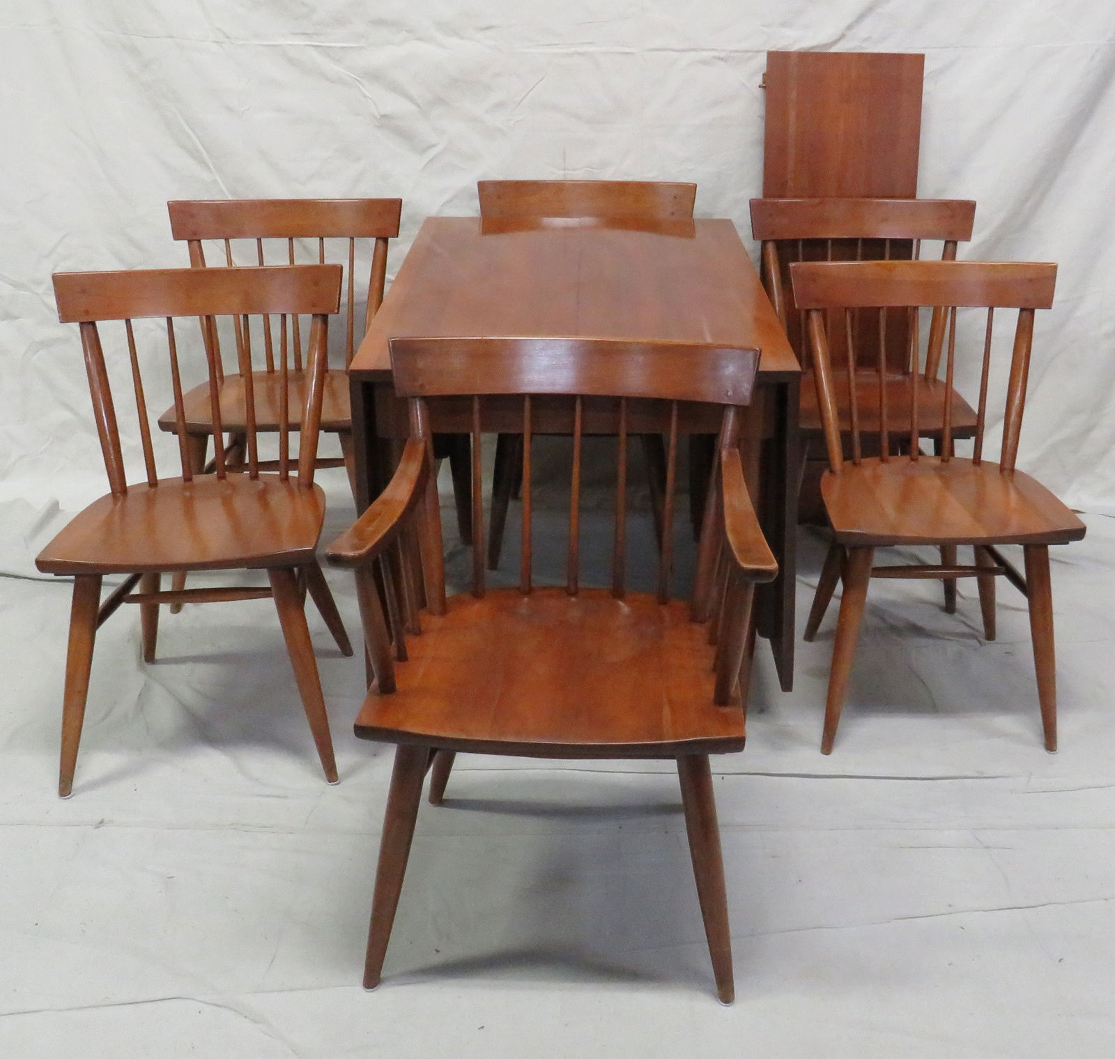 Mid Century Willett Cherry Dining Table & Chairs (1 of 8)