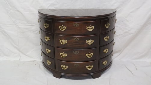 Madison Square Chippendale Demi Lune Chest