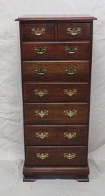 Chippendale Traditional Cherry Lingerie Chest