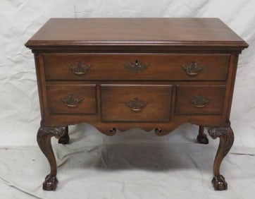 Kittinger CW 19 Chippendale Mahogany Lowboy Chest
