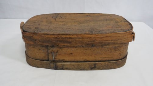 Antique Bent Wood Pantry Box