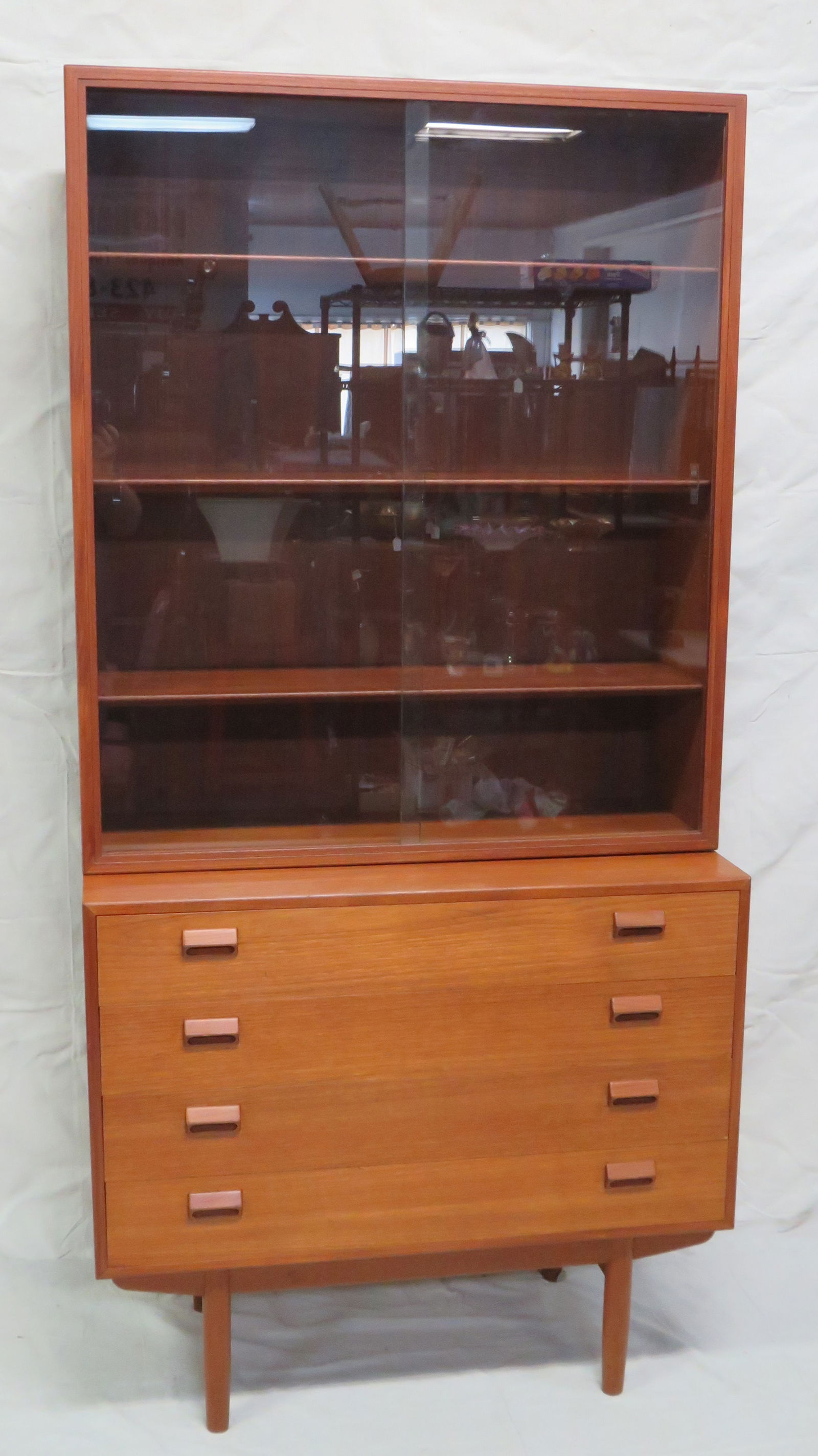 Danish MCM Teak China Cabinet Arne Vodder Sibast (1 of 5)