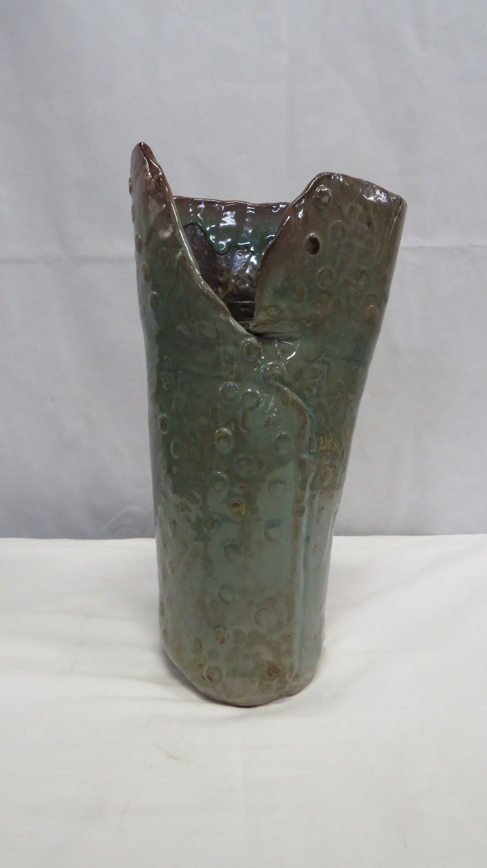 Signed Studio Art Pottery Vase (1 of 5)