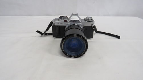 Canon AV-1 Camera Sigma Zoom 28-80 Lens