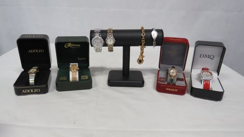 Collection of 8 Ladies Designer Watches