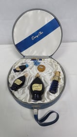 Vintage Evening Paris Perfume Bottles in Case