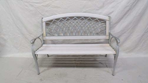 Outdoor Iron Garden Bench