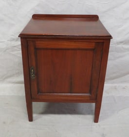 Vintage Mahogany One Door Cabinet