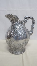 Vintage Arthur Court Grape Pattern Pitcher
