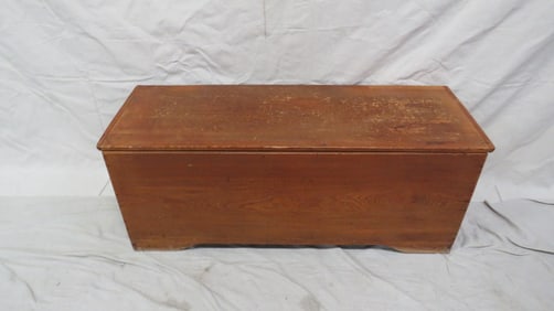 Antique Pine Primitive Blanket Box
