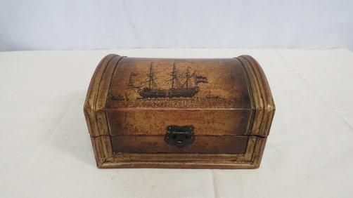 Wooden Trinket Box