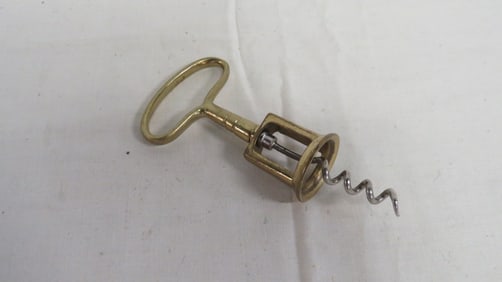 CW 24-80 Colonial Williamsburg Brass Corkscrew