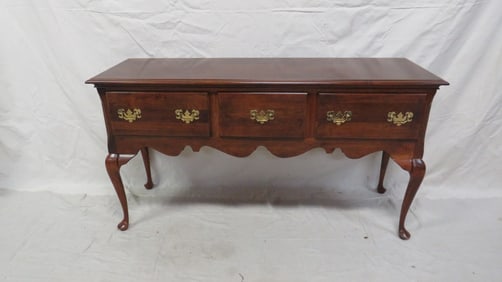 Vintage Cherry Crescent Sideboard