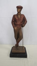 Vintage 1989 Austin Sculpture Golfer Statue
