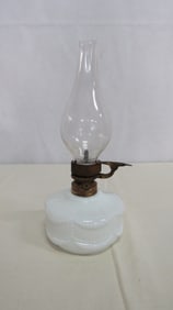 Rare Tom Thump Cahoon Miniature Oil Lamp