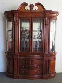 Vintage Neo Renaissance China Cabinet