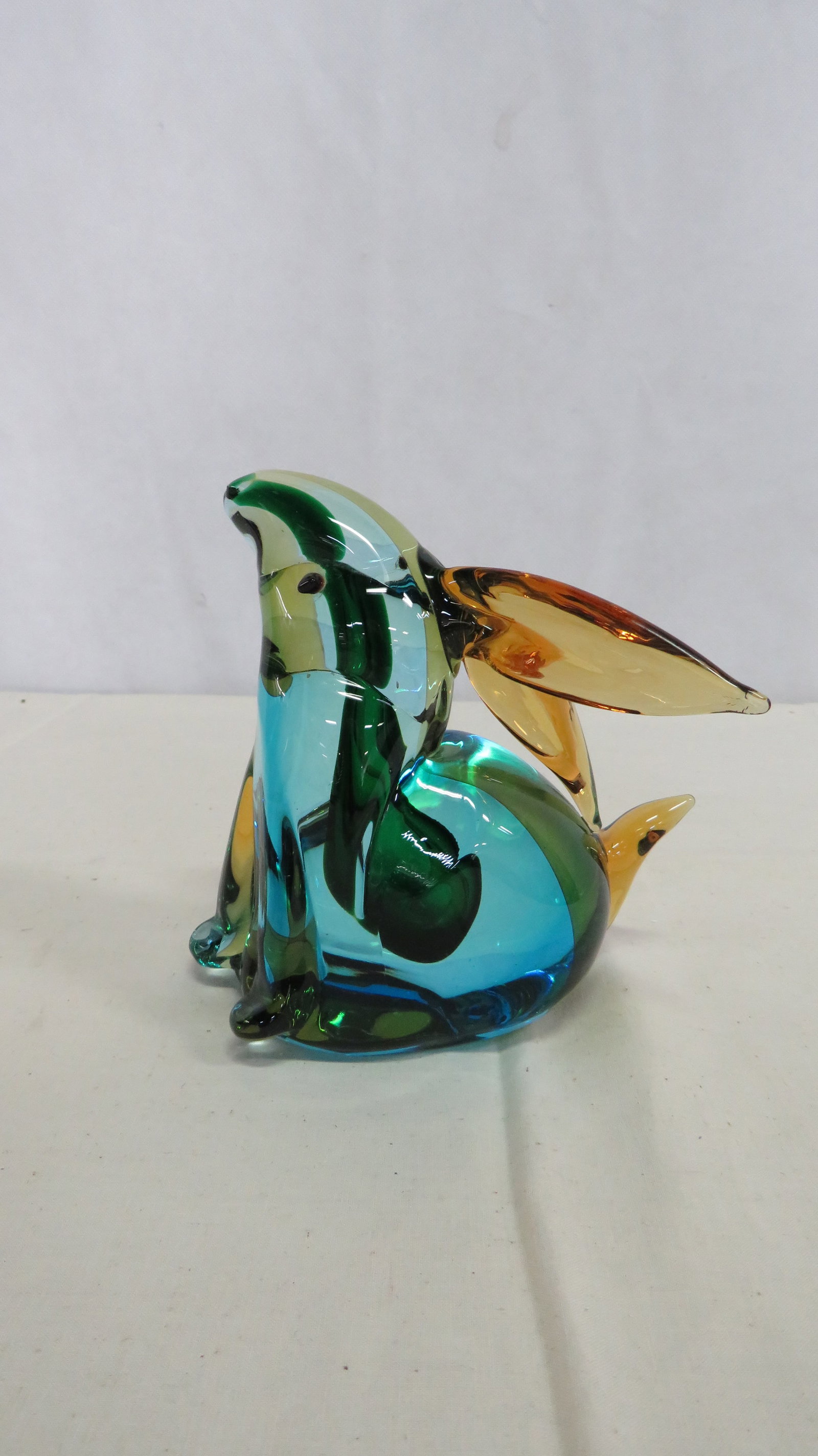 Vintage Murano Art Glass Bunny Rabbit: Vintage Murano Art Glass Bunny Rabbit in good condition. 5.25"H x 5"L