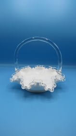 Vintage Fenton Silvercrest Basket