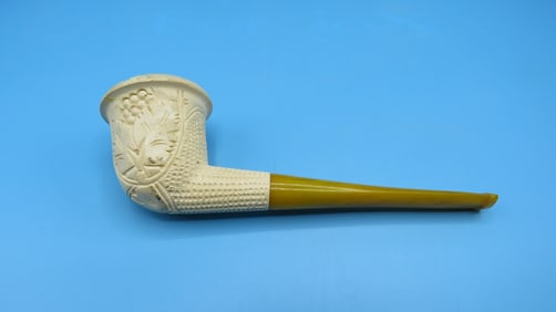 Meerschaum Carved Classic Pipe