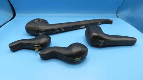 4 Meerschaum Pipe Cases