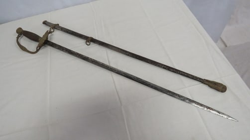 Post Civil War US Model 1850 Field Officer's Sword