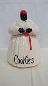 Vintage McCoy Black Americana Cookie Jar