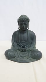 Vintage Spelter Great Buddha of Kamakura Statue