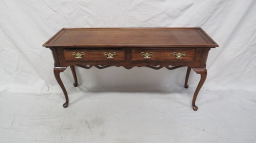 Vintage Traditional Cherry Console Table
