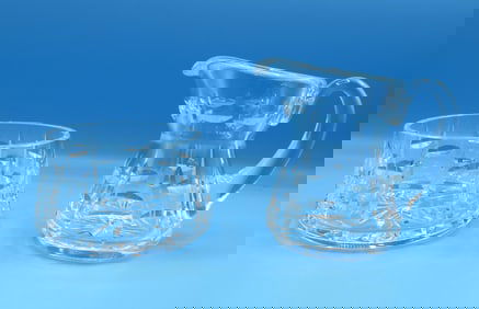 Waterford Crystal Cream Pitcher & Sugar Bowl
