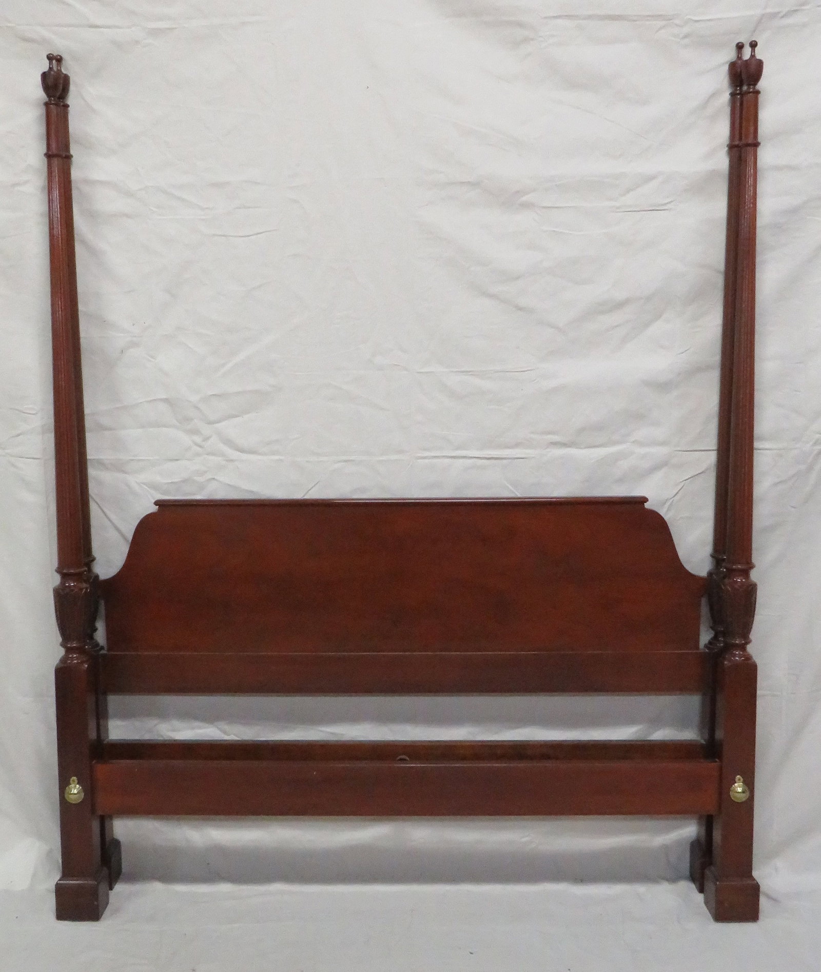 Baker Traditional Georgian Mahogany Queen Bed (1 of 5)