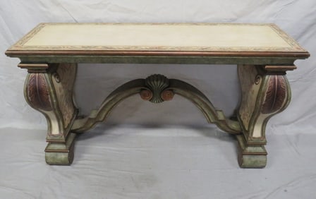 Maitland Smith Neoclassical Console Table