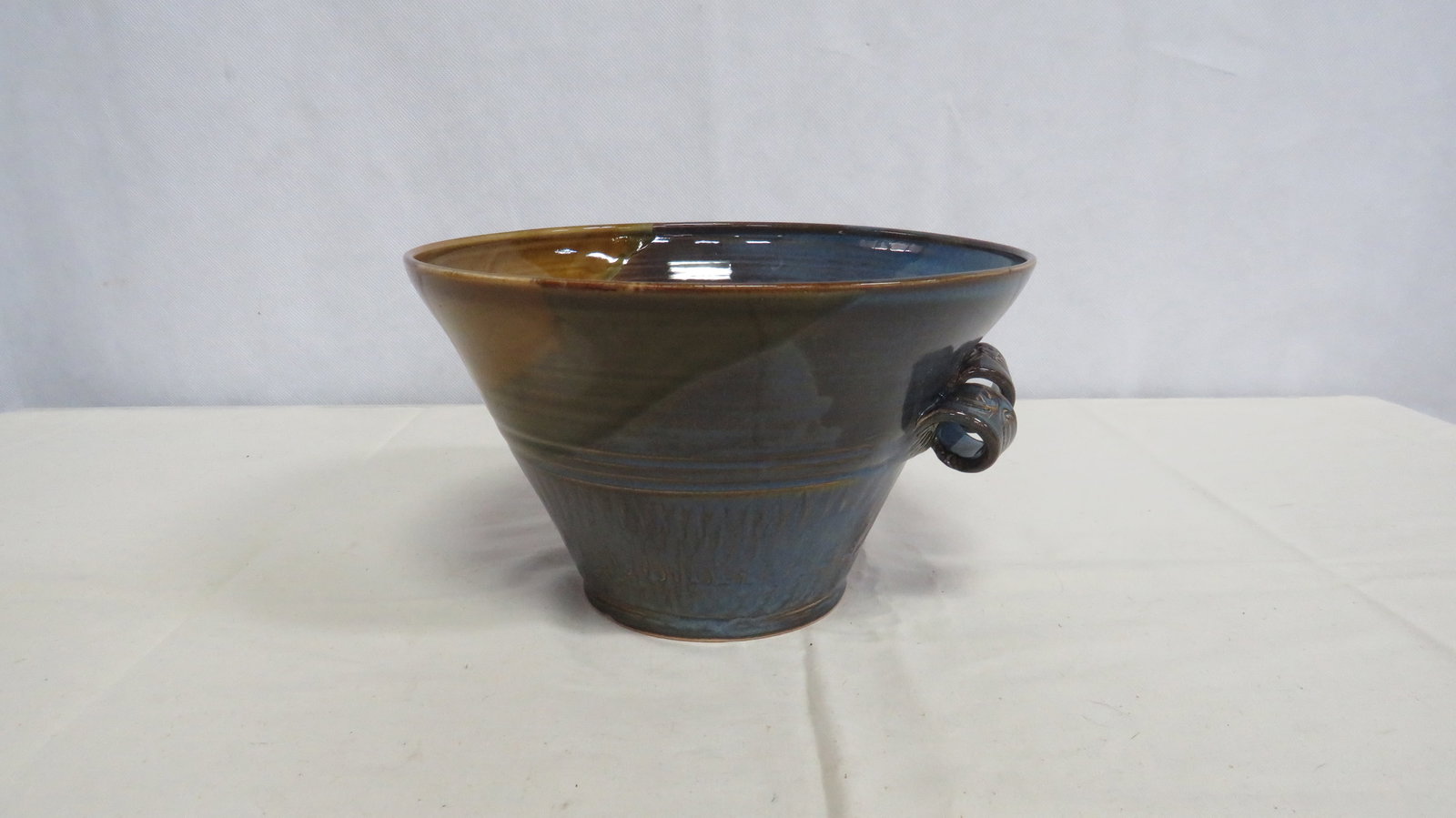 Studio Art Pottery Signed Bowl (1 of 5)
