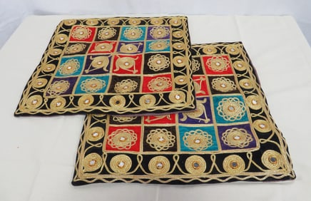 Vintage Boho Velvet Pillow Covers