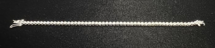 Sterling Silver 7" Tennis Bracelet