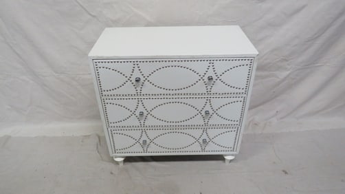 Contemporary White Chest of Drawers