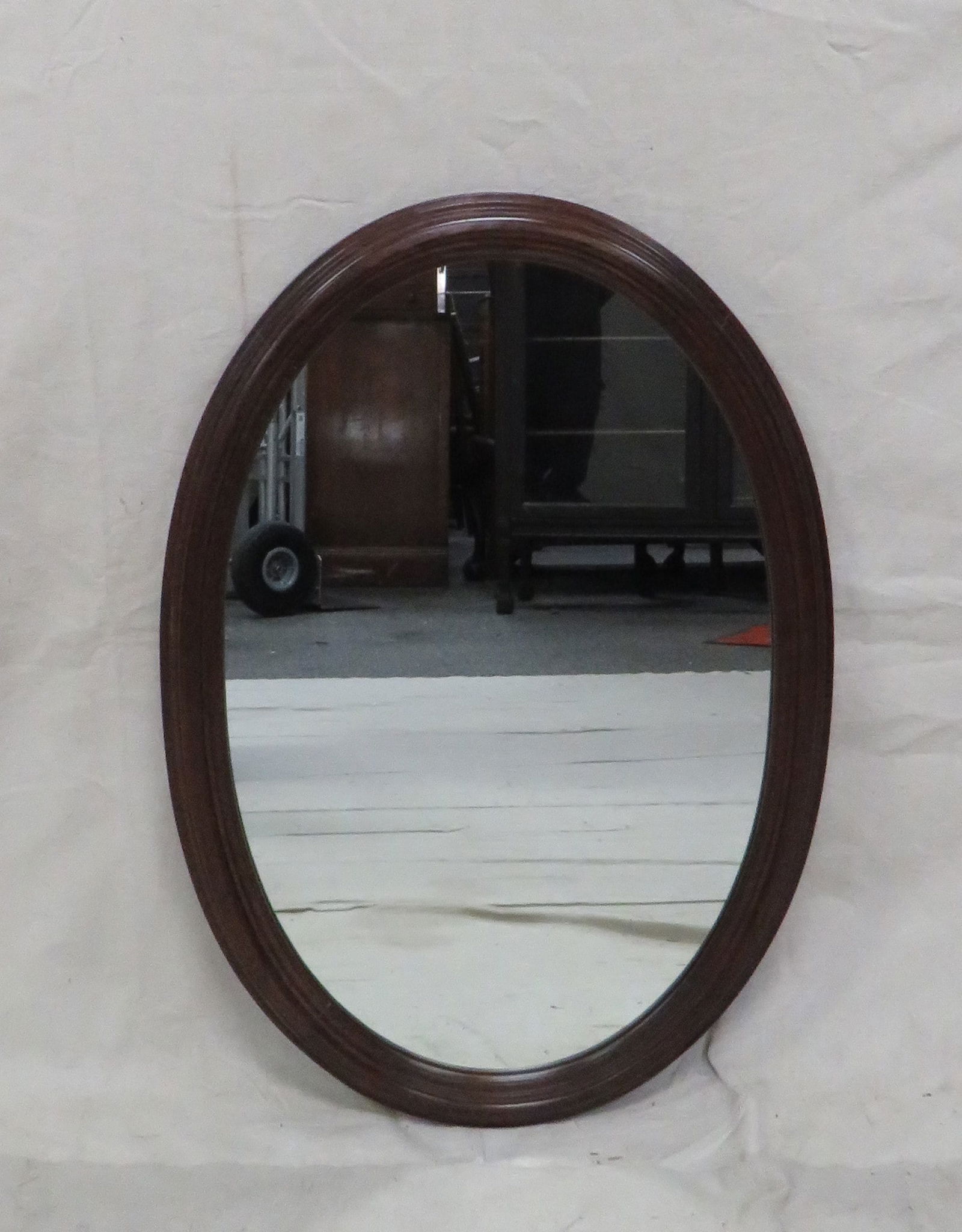 Vintage Ethan Allen Oval Mirror (1 of 1)
