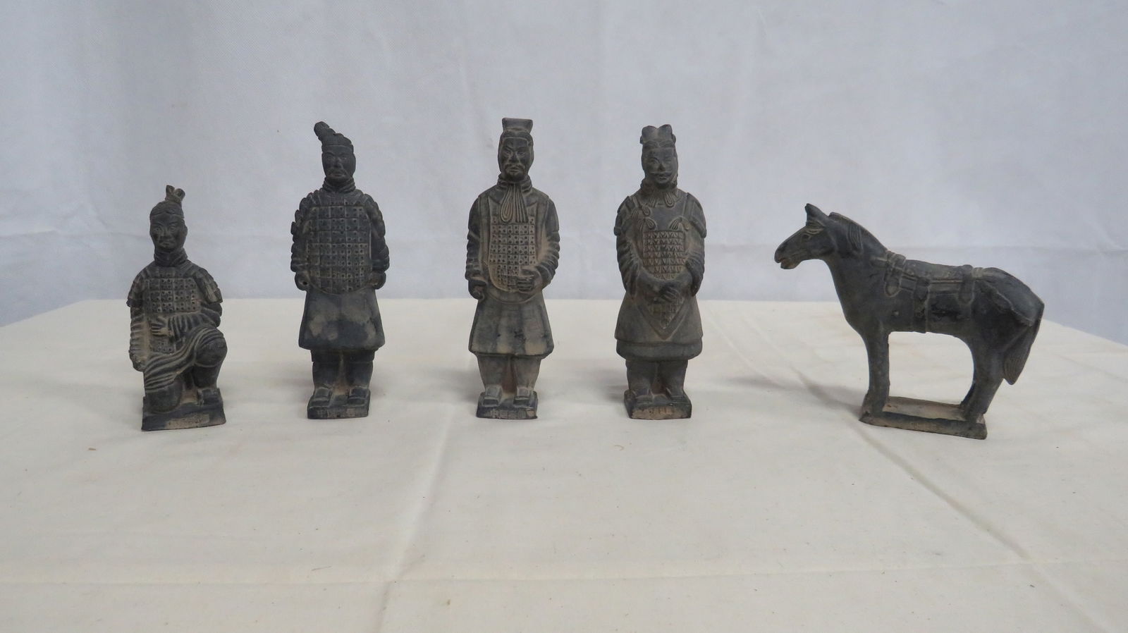 Vintage Fasimile of Terracotta Army Warriors (1 of 5)