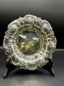 Antique Sterling Silver "Violet" Bowl